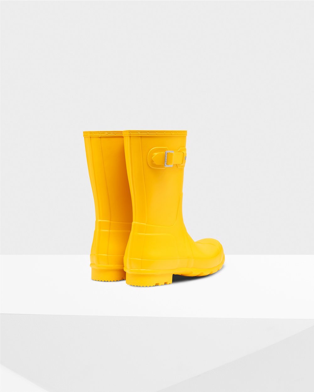 Botas De Cortas Hunter Hombre Original - Amarillo - Argentina 2087IOTGR